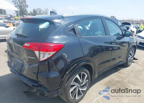 2019 Honda Hr-V Sport из США, поврежденный, VIN 3CZRU5H12KM725728